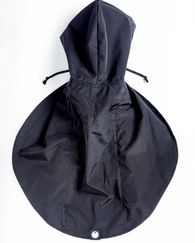 Action Jacket Pull-On Raincoat in Black (Made in the USA)