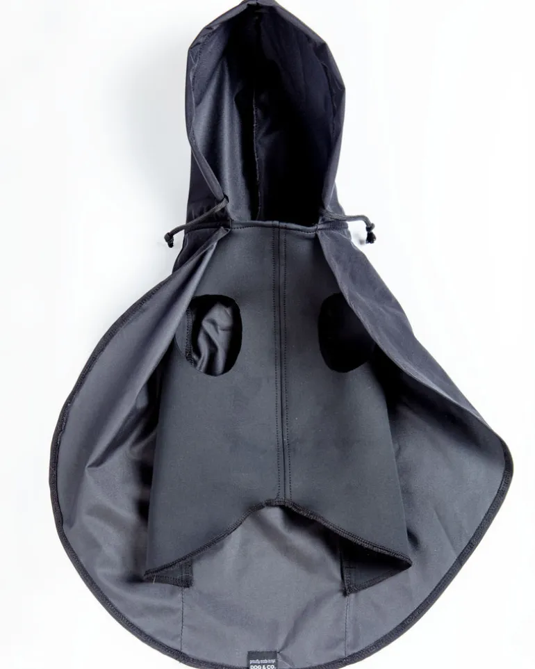 Action Jacket Pull-On Raincoat in Black (Made in the USA)