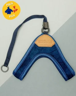 Adjustable Easy Dog Harness in Navy