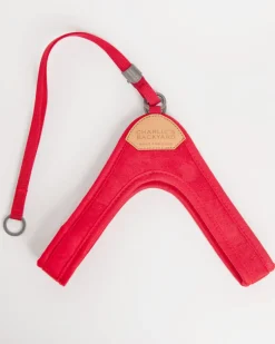 Adjustable Easy Dog Harness in Red