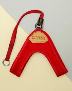 Adjustable Easy Dog Harness in Red