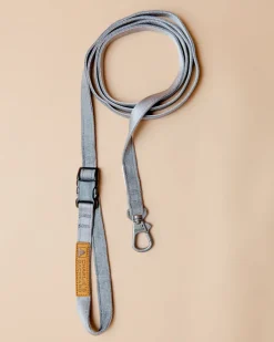 Adjustable Easy Dog Leash in Gray