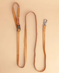 Adjustable Easy Dog Leash in Tan