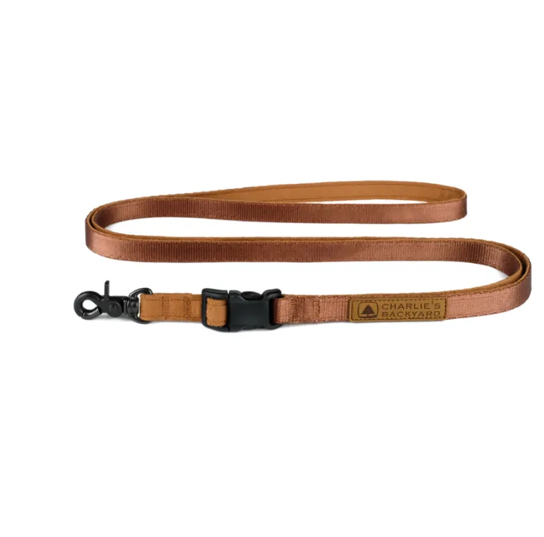 Adjustable Easy Dog Leash in Tan