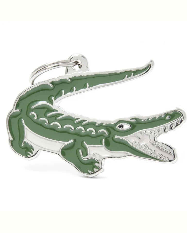 After While, Crocodile Custom Pet ID Tag