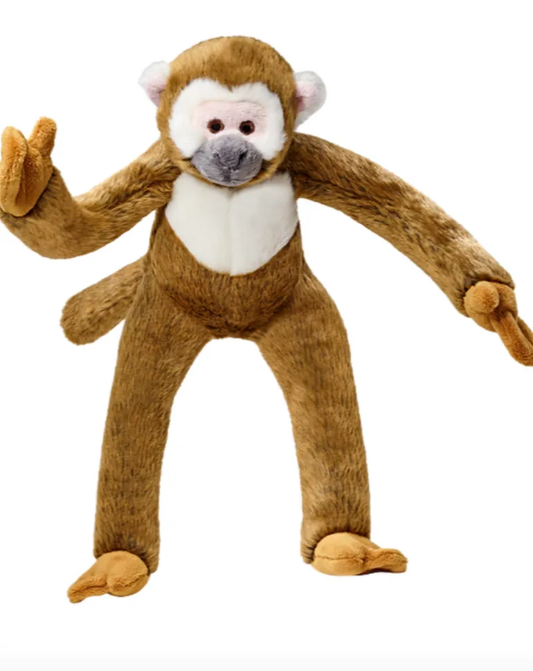 Albert the Monkey Plush Dog Toy