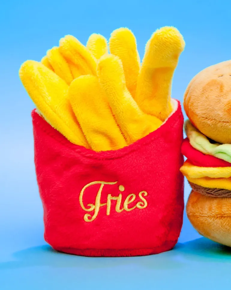 American Classic Frenchie Fries Plush Dog Toy