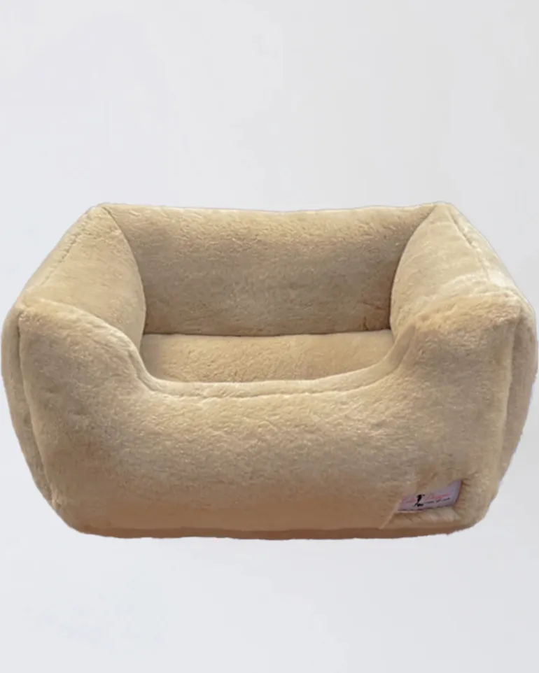 Baby Dog Bed in Truffle (Made in the USA)