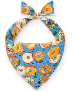 Bagels and Schmear Dog Bandana