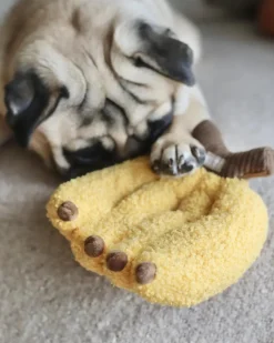 Banana Interactive Snuffle Dog Toy