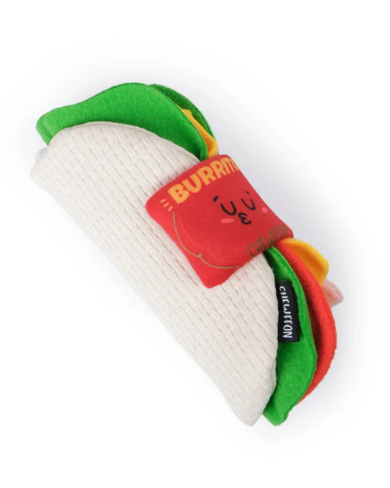 Barking Burrito Dog Snuffle Toy