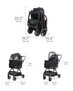 Bella Pet Stroller (for Small to Medium Pets) (DIRECT-SHIP)