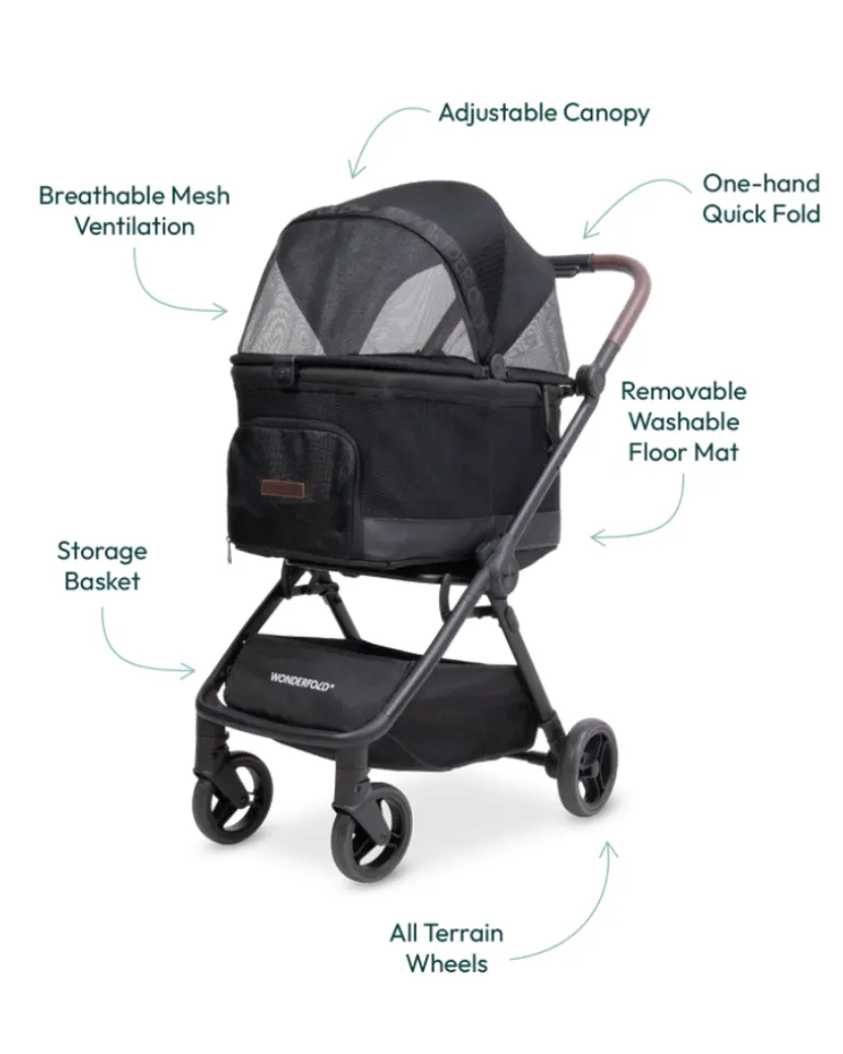 Bella Pet Stroller (for Small to Medium Pets) (DIRECT-SHIP)