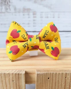 Big Apple NYC Dog Bow Tie (Made in the USA)