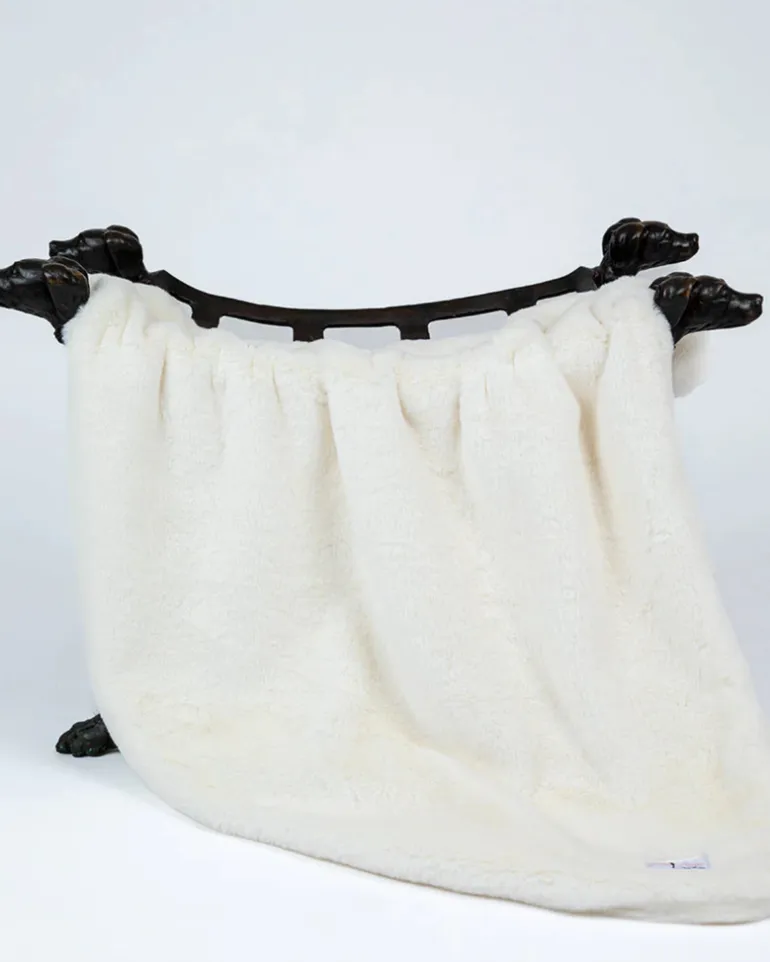 Big Baby Dog Blanket in Natural (Made in the USA)