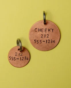 Big Baby Round ID Tag (Custom/Drop-Ship) (Made in the USA)