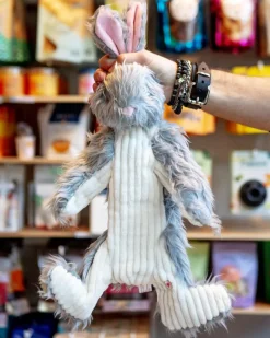 Birch Bunny Durable Plush Dog Toy