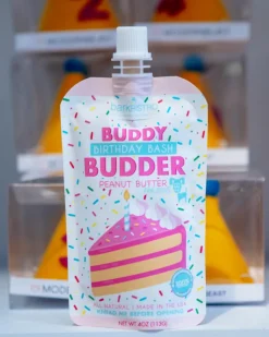 Birthday Bash Peanut Butter Squeeze Pack for Dogs (Made in the USA)