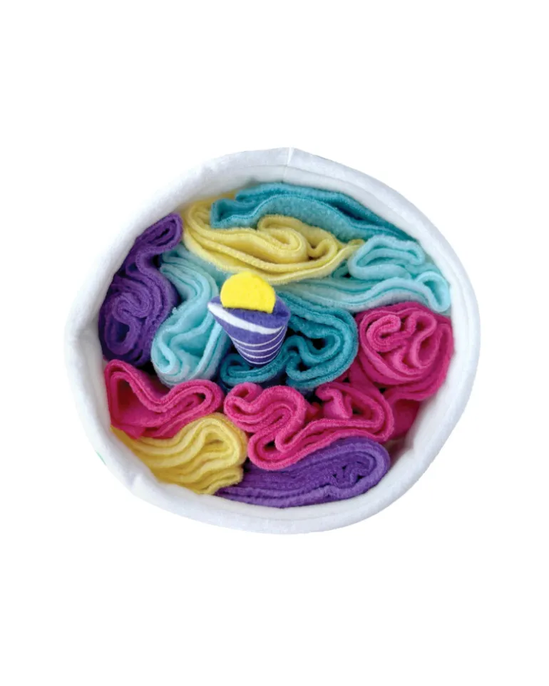 Birthday Cake Snuffle Dog Toy