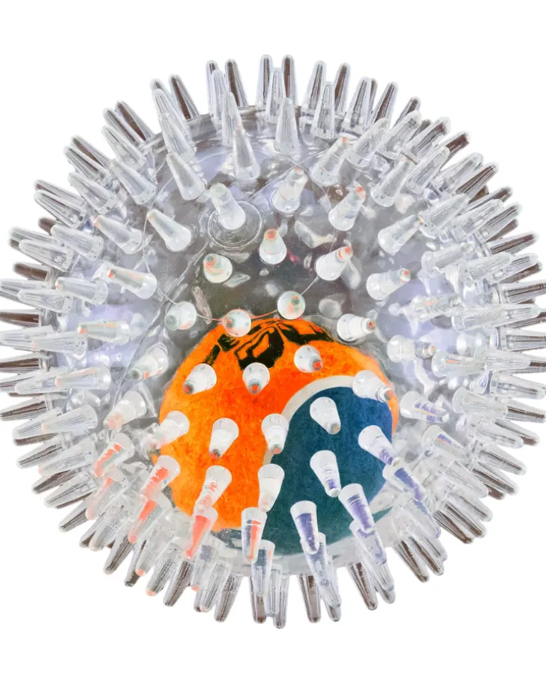 BiteTek™ Gorilla Ball Duo Dog Toy (4")