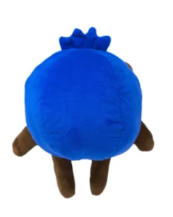 Blueberry Monkey Squeaky Plush Dog Toy