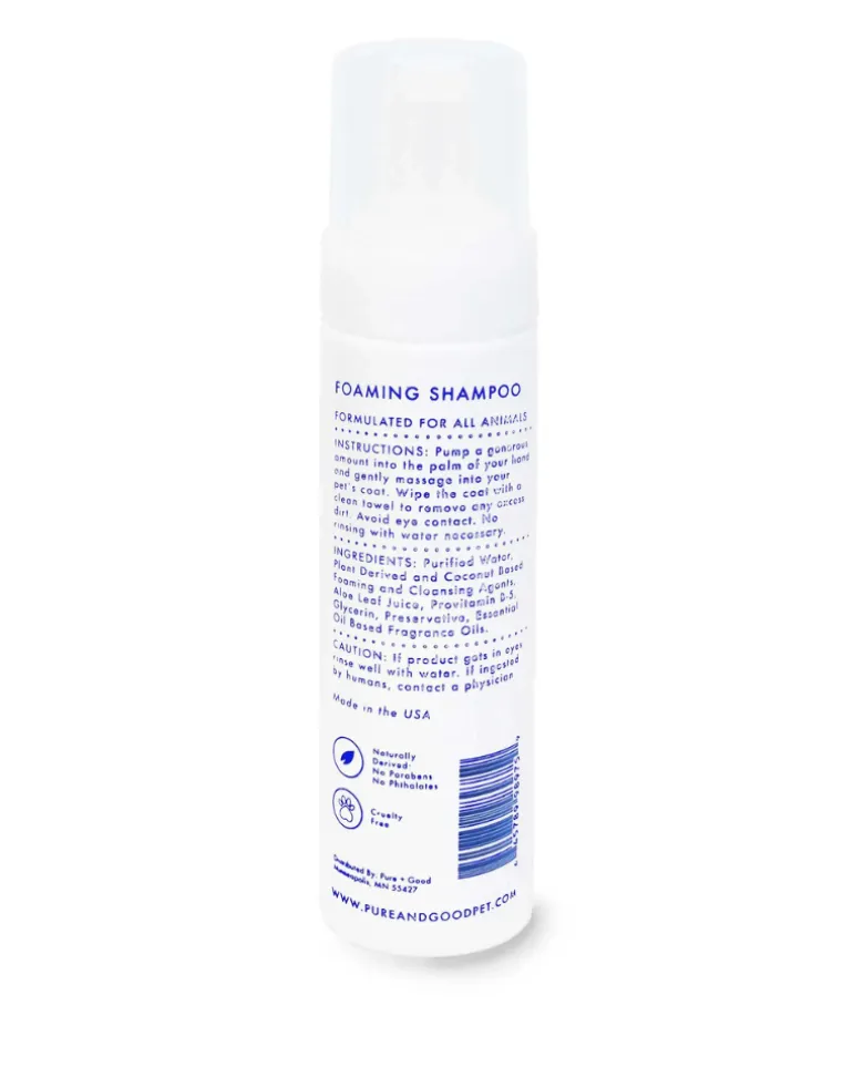 Blue Cypress & Neroli Foaming Shampoo for Dogs & Cat