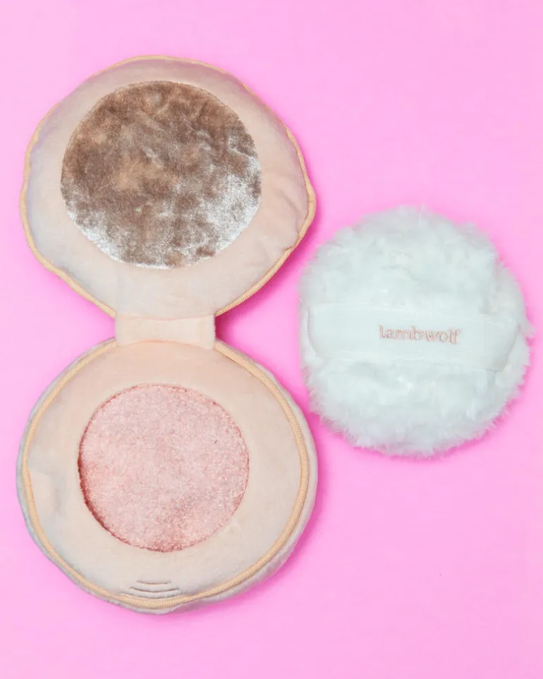 Blush Burrow + Snuffle Dog Toy