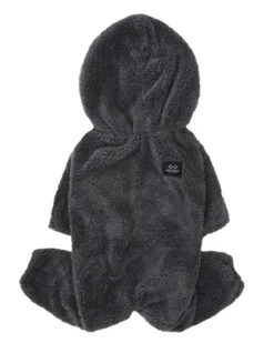 Boa Fleece Onesie for Dogs - Regular Fit (in Blue, Pink, Brown Ivory, or Grey) (FINAL SALE)