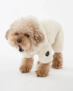 Boa Fleece Onesie for Dogs - Regular Fit (in Blue, Pink, Brown Ivory, or Grey) (FINAL SALE)