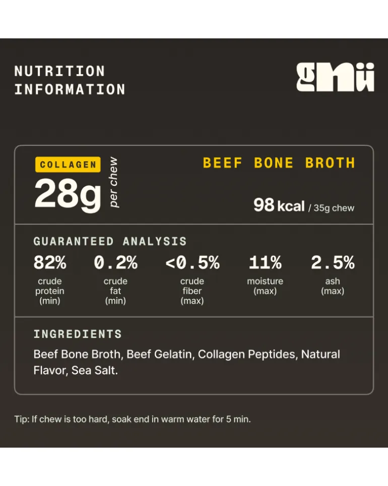 Bone Broth Dog Chew Stick