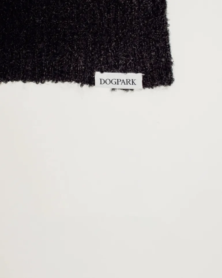Boucle Dog Sweater in Black (FINAL SALE)