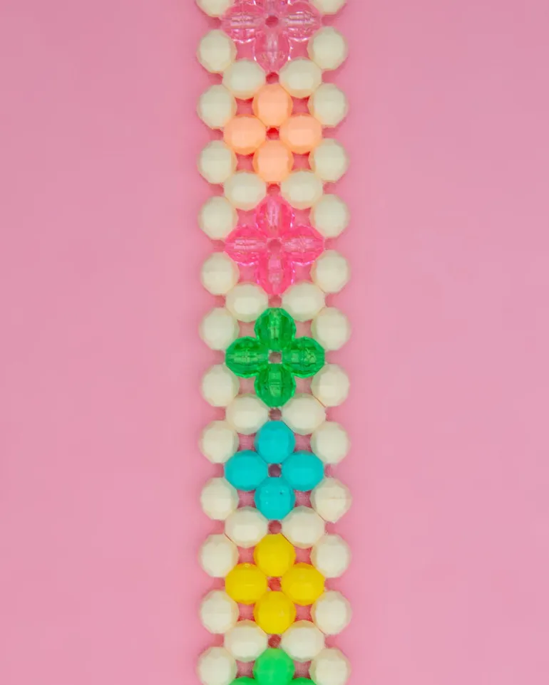 Broadway Beaded Dog Collar in Matinee (Made in the USA)