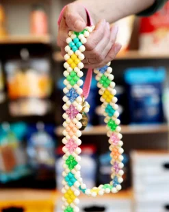Broadway Beaded Dog Leash in Matinee (Made in the USA)