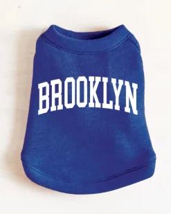 Brooklyn Dog Sweatshirt in Royal Blue Heather