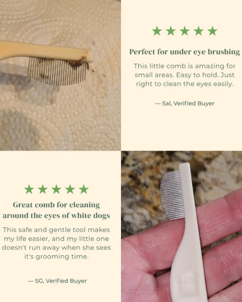 Brush on Me Pet Facial & Eye Comb
