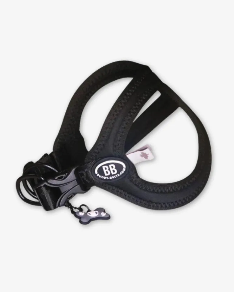 Buddy Belt Sport Harness for Dogs in Black