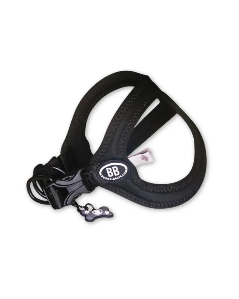 Buddy Belt Sport Harness for Dogs in Black