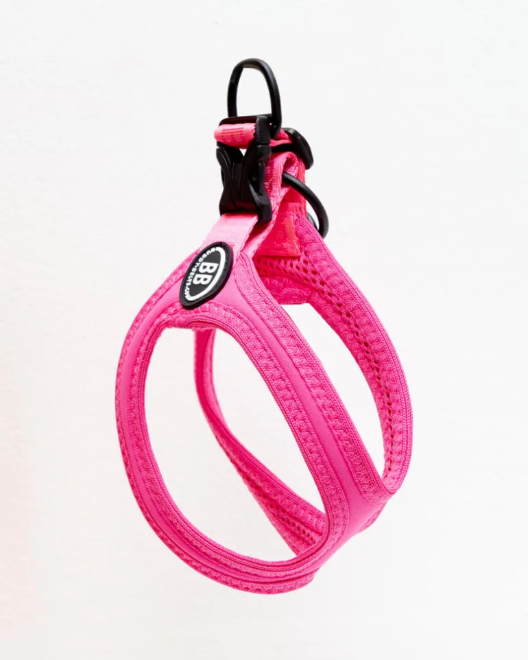 Buddy Belt Sport Harness for Dogs in Neon Pink