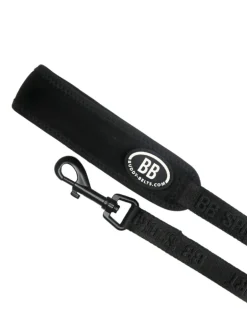 Buddy Belt Sport Leash in Black