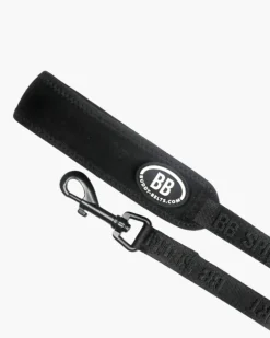 Buddy Belt Sport Leash in Black