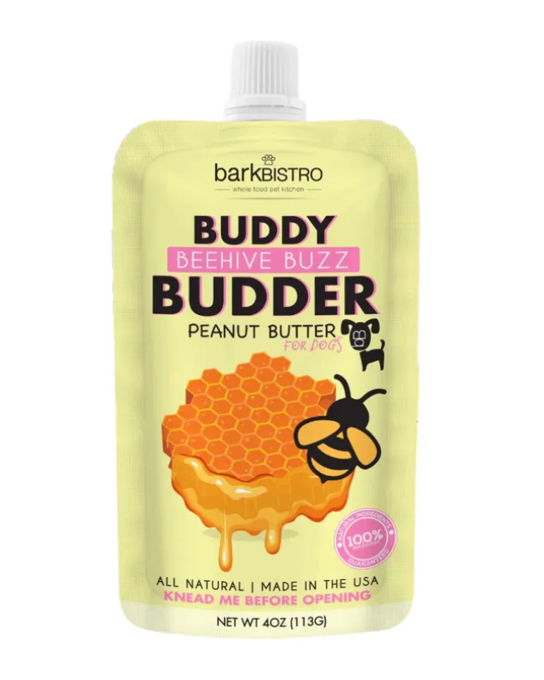 Buddy Budder Peanut Butter Squeeze Pack for Dogs (Made in the USA)