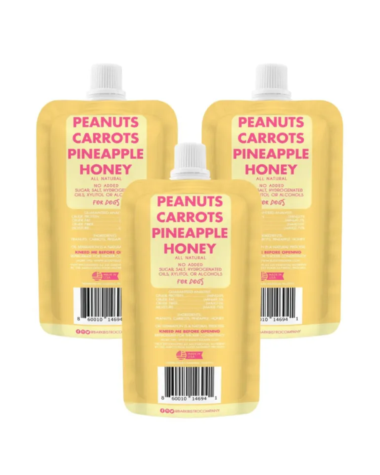 Buddy Budder Peanut Butter Squeeze Pack for Dogs (Made in the USA)