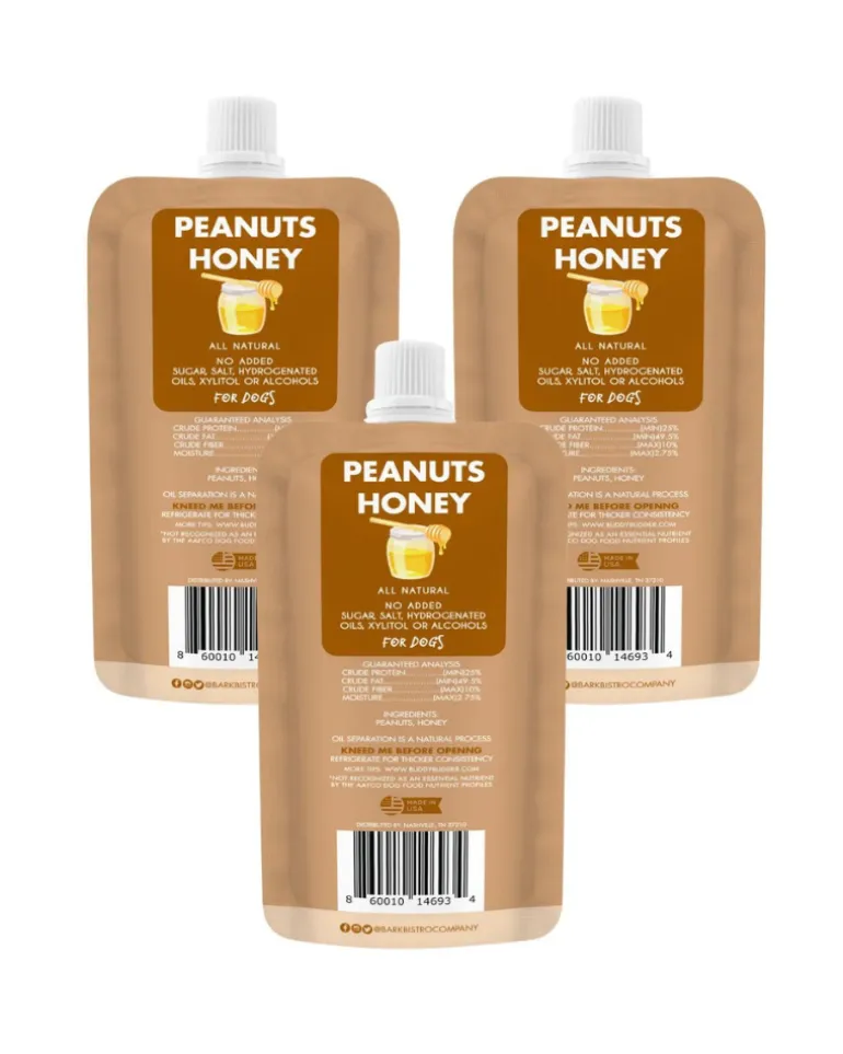 Buddy Budder Peanut Butter Squeeze Pack for Dogs (Made in the USA)