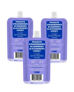 Buddy Budder Peanut Butter Squeeze Pack for Dogs (Made in the USA)
