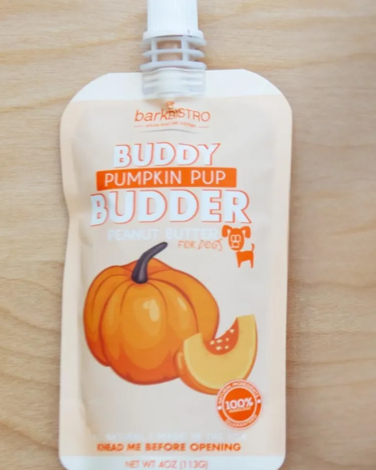Buddy Budder Peanut Butter Squeeze Pack for Dogs (Made in the USA)