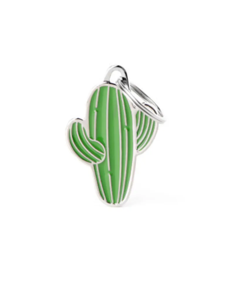 Cactus Dog Custom Pet ID Tag