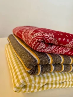 Campus Stripe Dog Blanket (Made in the USA)