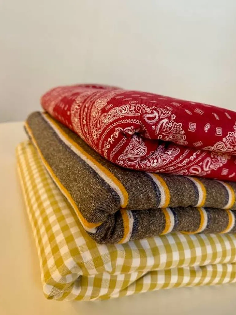 Campus Stripe Dog Blanket (Made in the USA)