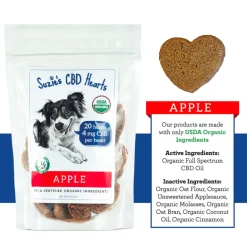 CBD Apple Dog Treats (4mg)