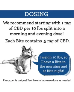 CBD Chicken & Tuna Cat Treats (1/2mg)